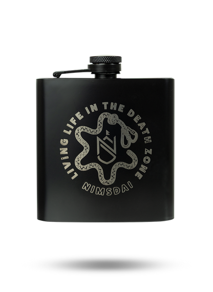 Hip Flask Rope and Shield